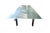 Roche Bobois Vintage 1980 Glass & Metal Roche Bobois Dining Table With Extensions Included For Sale - Image 4 of 12