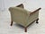 Danish Armchair in Furniture Velour and Teak Wood, 1950s For Sale - Image 9 of 15
