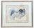 Victorian English Style Signed & Framed Dog Watercolors Spaniel and Pomeranian - Set of 2 For Sale - Image 4 of 7