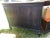 Antique Victorian Style Partial Ebonized Inlaid Wood Side Cabinet For Sale - Image 4 of 12