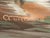 Large White Framed Vintage River Landscape Oil Painting, Ornate Carved Wood C Thomas Art For Sale - Image 11 of 12