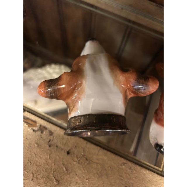 1980s Royale Stratford Jack Russel Stirrup Cups For Sale - Image 4 of 4