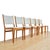 1970s Set of Six Mid Century Danish Teak Dining Chairs For Sale - Image 5 of 11