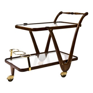 1950s Cesare Lacca Bar Cart For Sale