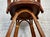Mid 20th Century Rattan Backed Swivel Bar Stool For Sale - Image 11 of 11
