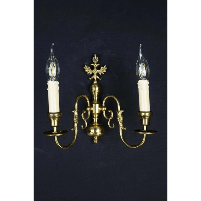 Flemish Gilt Wall Sconce For Sale - Image 4 of 4