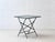 Vintage Folding Table in Metal with Cast Iron Frames, 1950s For Sale - Image 16 of 16