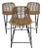 Palecek Hermosa Rattan in/Outdoor Counter Stools, Set of Three For Sale