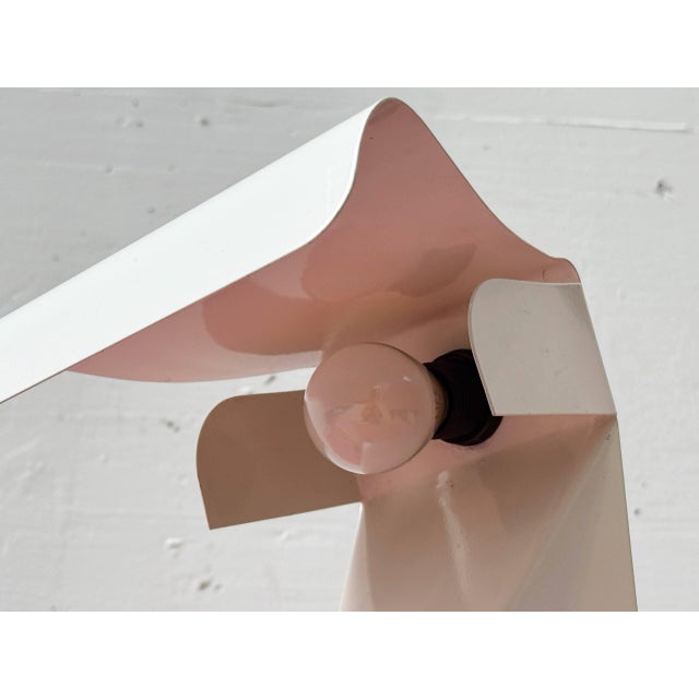 White Space Age Table Lamp by G. Grego, Italy, 1960s For Sale - Image 8 of 16