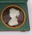 Gold Antique Framed Grand Tour Wax Portrait Reliefs, 19th Century, Set of 2 For Sale - Image 8 of 13