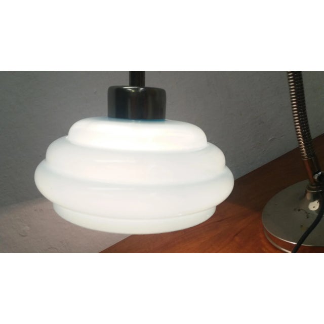 Art Deco Metal Table Lamp, 1930s For Sale - Image 10 of 11