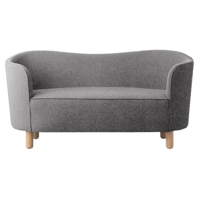 Wood Light Grey and Natural Oak Sahco Nara Mingle Sofa by Lassen For Sale - Image 7 of 7