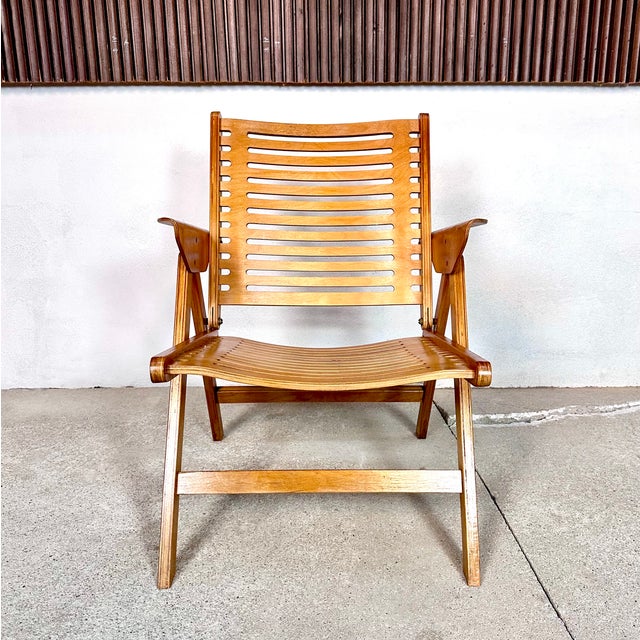 Early Edition Model Rex Lounge Folding Chair by Niko Kralj for Stol Kamnik, 1956 For Sale - Image 4 of 17