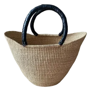 Bolga Boho Gift U Shopper Basket – All Natural
