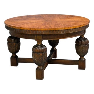 Ab Slutarps Möbelindustri, Swedish Grace, Coffee Table, Mahogany, Sweden, 1930s For Sale
