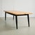 Long Canadian Pinewood Table with Black Varnished Legs For Sale - Image 4 of 18