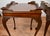 1950s Pair of Chippendale Style Mahogany Side Tables / End Tables For Sale - Image 4 of 18