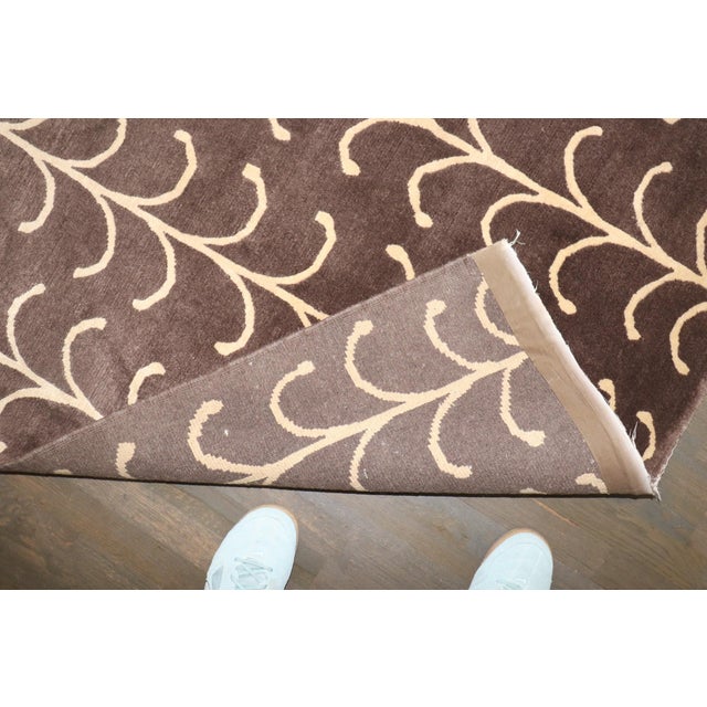 Oversize Tibetan Vine Motif Rug no. j5179 For Sale - Image 10 of 13