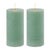 Kenneth Ludwig Chicago FIA Wick Green Pillar Candle (Set of 2) For Sale - Image 4 of 4