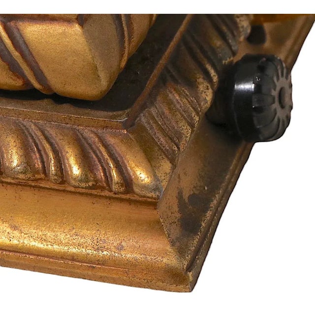 1930s Art Deco Ceramic Table Torchiere Att. To Lenox Poss. Geza De Vegh C 1930’s For Sale - Image 5 of 12