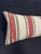 Turkish Hemp Pillow Cushion Natural Beige Red Cushion Cover 14"x40" #30522 Enhance your home decor with our Kilim Pillow...