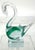 Late 20th Century Small Murano Glass Swan Figurine For Sale - Image 5 of 8
