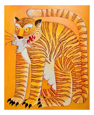 Tamara K. Lloyd-Cox, Hangry Mama, Acrylic on Canvas