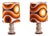 Vintage Ceramic Table Lamps from Scheurich, Germany, 1970s Set of 2 For Sale