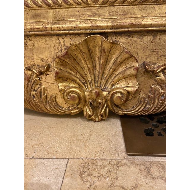 Burton Ching George II Style Giltwood Mirror For Sale - Image 4 of 8