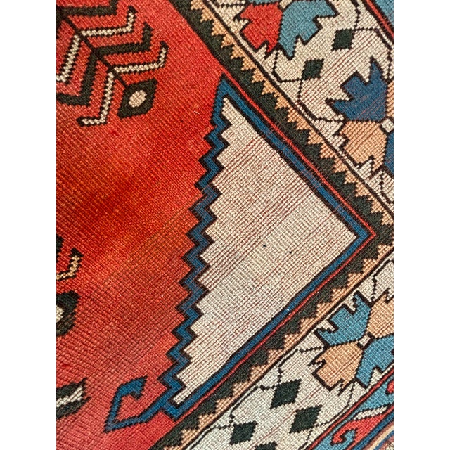 1970s Turkish Rug ,5' X 6'6 For Sale - Image 4 of 5