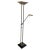 Gun Metal and Brass Floor Lamp, French, Circa 1970 For Sale - Image 11 of 11