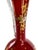 Murano Tre Fuochi Enameled Red & Gold-Hand-Blown Glass Carafe, Decanter For Sale - Image 17 of 17