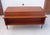 Vintage Brown Desk in Teak, 1950s For Sale - Image 6 of 13