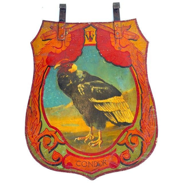 6 Double-Sided Wombwell & Whitelegg Victorian Exotic Animalier Tole Panels, 1891 For Sale - Image 15 of 18