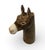 Farmhouse Glazed Ceramic Donkey Head Vase For Sale - Image 3 of 9