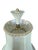 Late 20th Century Vintage Lenox Porcelain & Brass Table Lamps - A Pair For Sale - Image 5 of 12