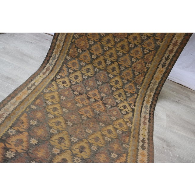 Caucasian Kilim Rug, 1920s For Sale - Image 6 of 17