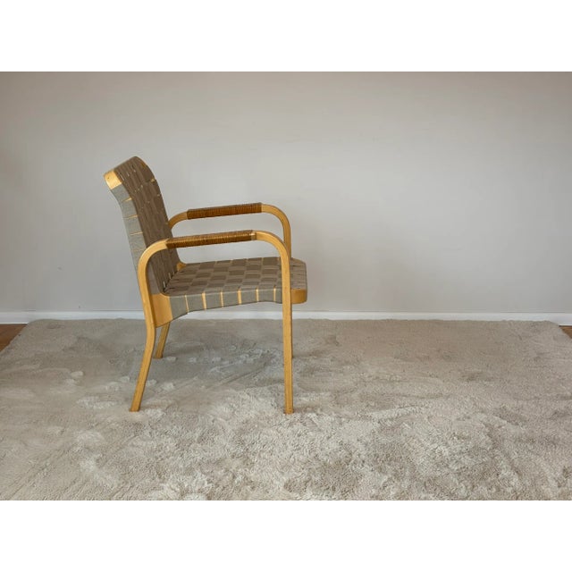 Model 45 Lounge Chair attributed to Alvar Aalto for Artek, 1970s For Sale - Image 6 of 15