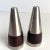 Lundtofte Mid Century Danish Modern 1960s Rosewood & Stainless Steel Lundtofte Salt & Pepper Shakers For Sale - Image 4 of 8