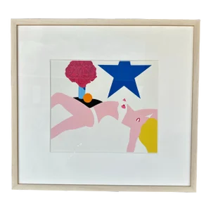 Tom Wesselmann Nude Screen Print 1968 Expertly Framed