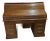 Jasper Cabinet Company Roll Top Desk With Top Cabinet For Sale