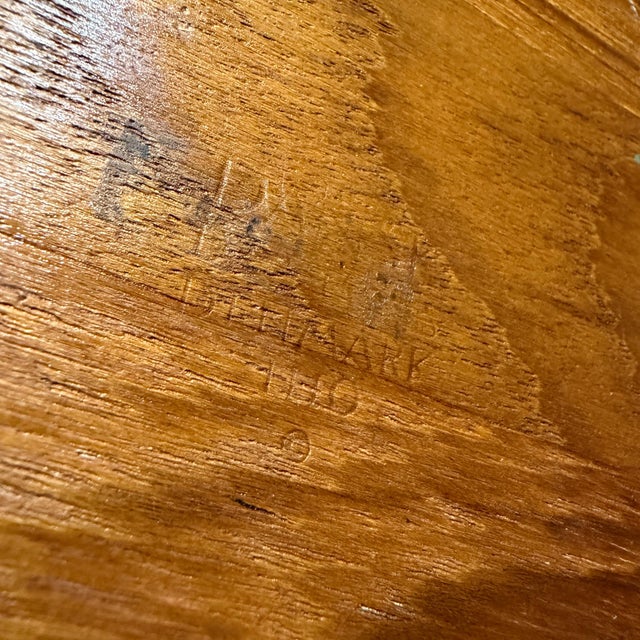 Vintage Dansk Staved Teak Salad Bowl Jens Quistgaard Danish Modern For Sale - Image 9 of 9