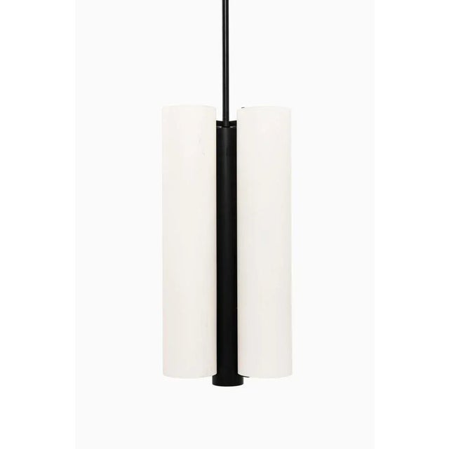 Large White Ceiling Lamp, 1960s For Sale - Image 3 of 11