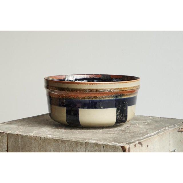 Rörstrand Bowl attributed to Carl-Harry Stålhane for Rörstrand, Sweden, 1967 For Sale - Image 4 of 12