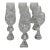 Vintage Baccarat Neptune Crystal Water Goblets Discontinued Signed - Set of 10 For Sale
