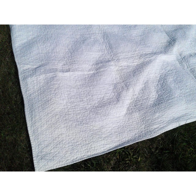 Antique Spool Pattern Quilt For Sale - Image 12 of 12