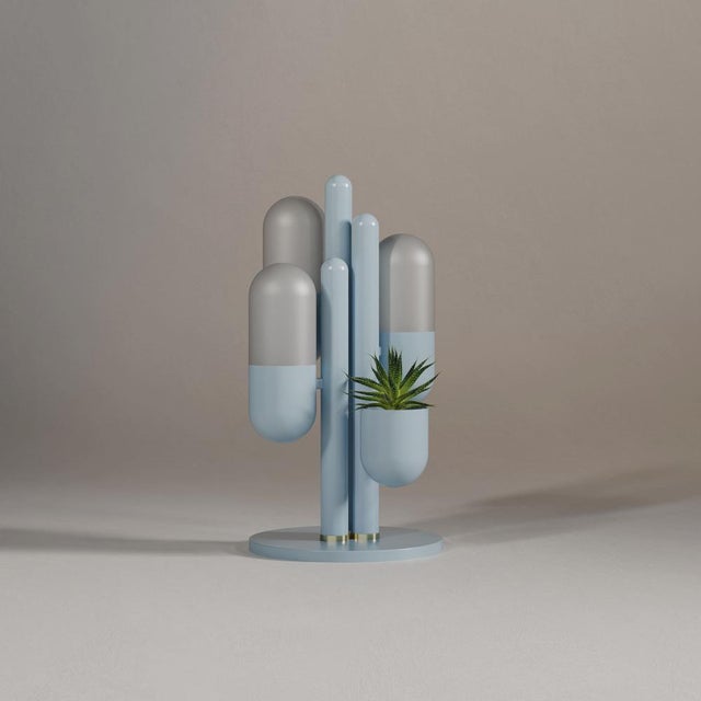 Cactus Table Lamp by Creativemary For Sale - Image 10 of 16