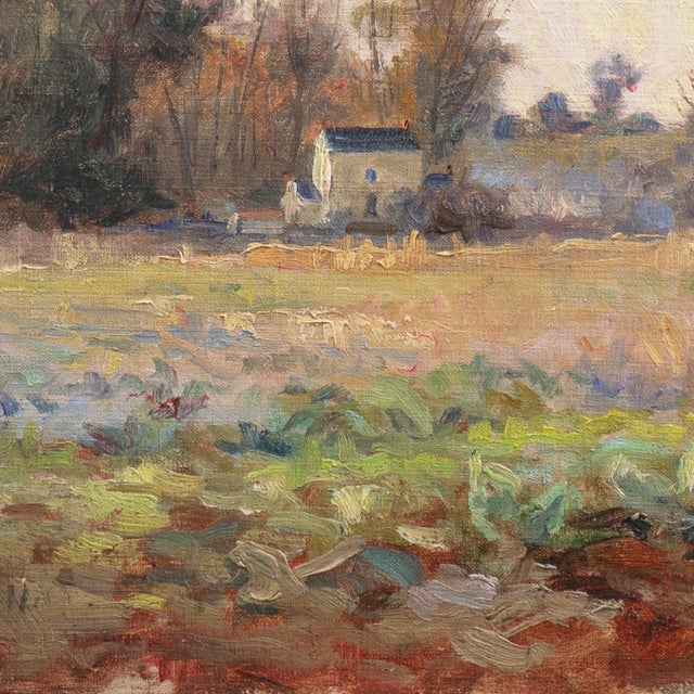 Late 19th Century 'Early California Landscape, San Francisco Bay Area' by William Otto Emerson, 1891, Hayward, Academie Julian For Sale - Image 5 of 13