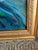 Figurative Signed Tazive 1990 Fauvist Expressionist Portrait of a Woman in a “Red Beret” Oil Painting in Gilt Frame For Sale - Image 3 of 5