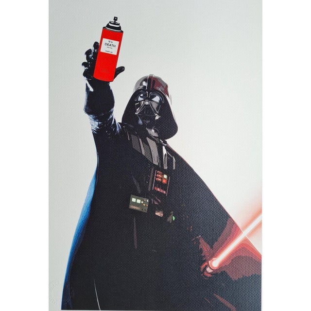 Death Nyc - Darth Vader - Limited Edition With Certificate Paper: Fine art 300 gsm paper. Numbered from the edition of...
